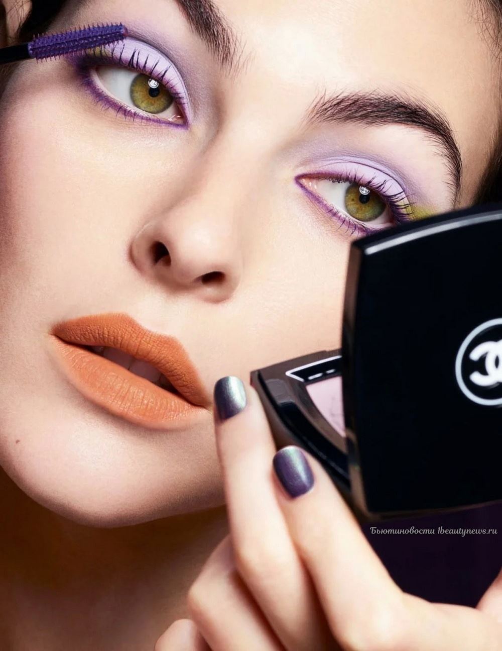 Chanel Clairvoyance Makeup Collection Fall Winter 2024 - Vittoria Ceretti