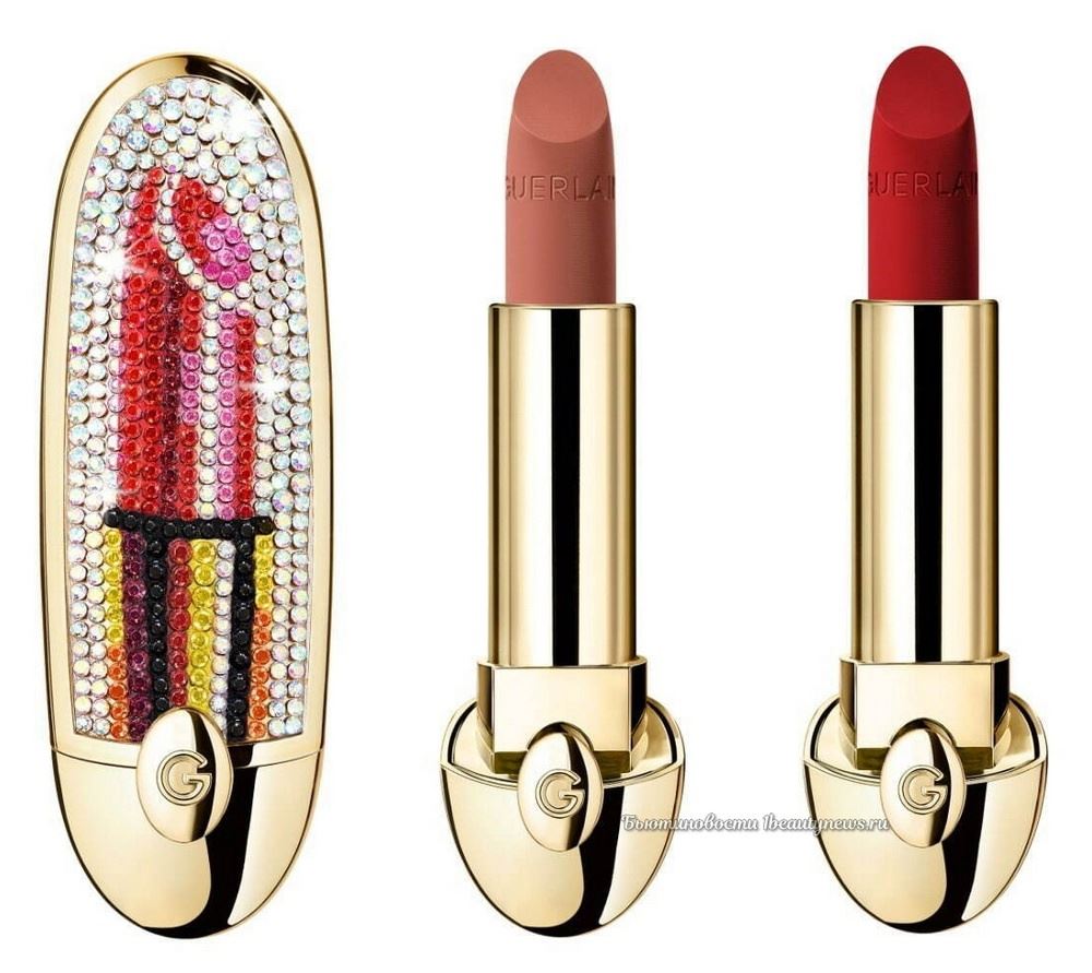 Guerlain Rouge G Luxurious Velvet Lipstick Christmas Holiday 2024