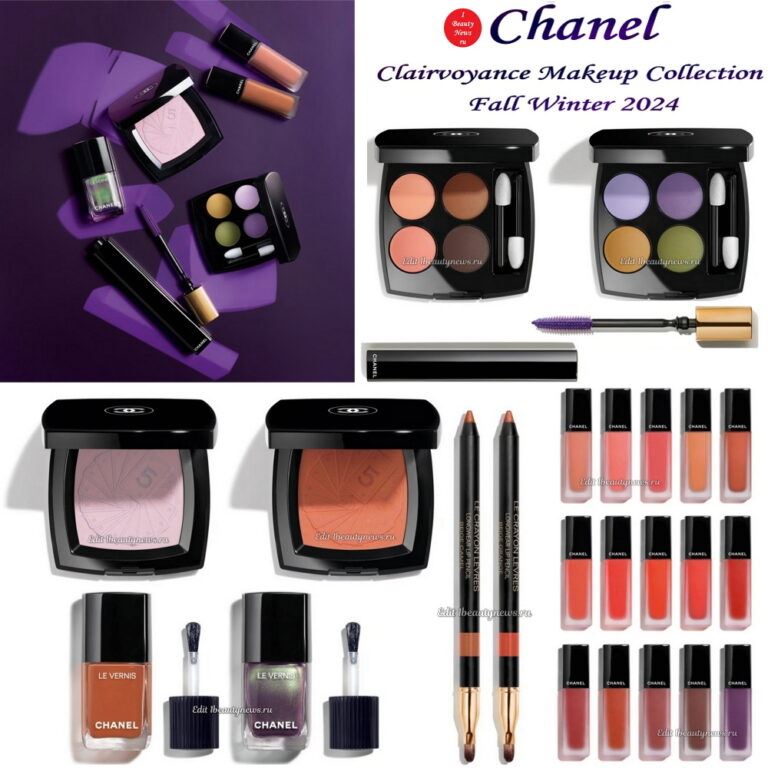 Осенне-зимняя коллекция макияжа Chanel Clairvoyance Makeup Collection Fall Winter 2024