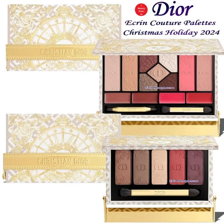 Рождественские палетки для глаз и лица Dior Ecrin Couture Palettes Christmas Holiday 2024