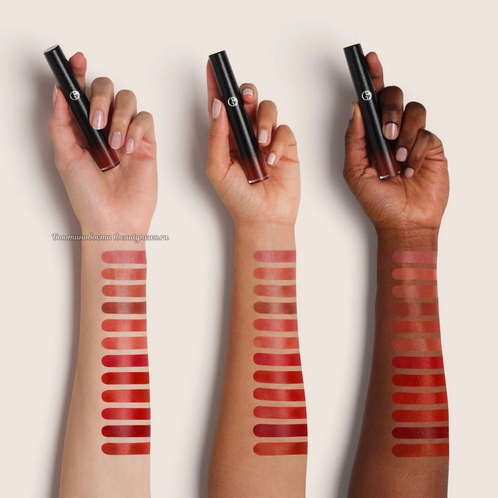 Giorgio Armani Lip Maestro Stella Fall 2024 - Swatches